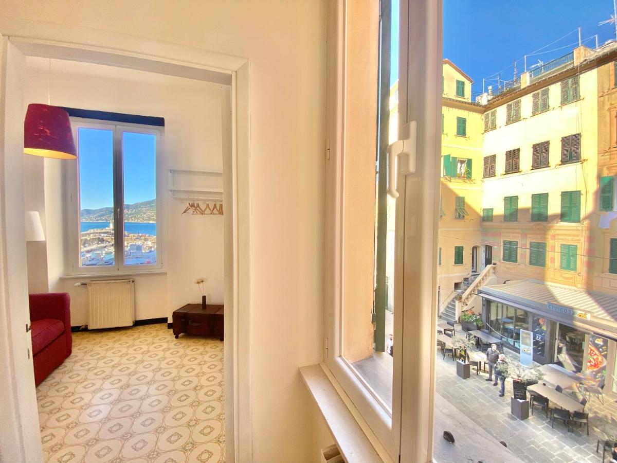 Casaviva - Sweet Bilo On The Sea In Camogli Apartment Bagian luar foto